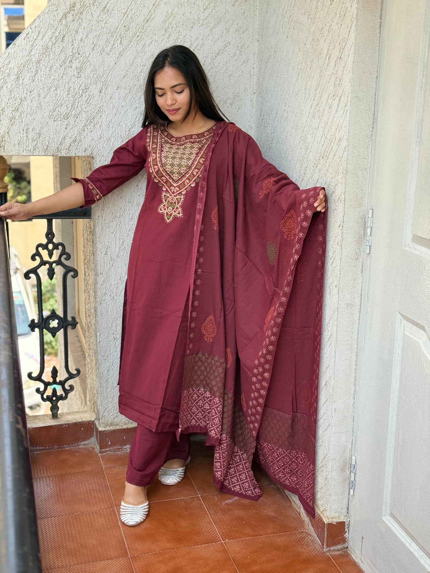 Cotton suit set