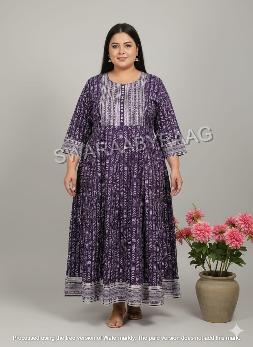 Plus Size Frock