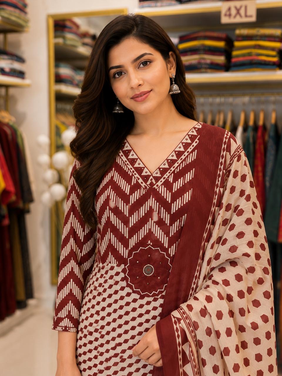 Plus Size Suit Set