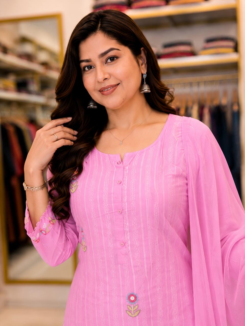 Plus Size Suit Set