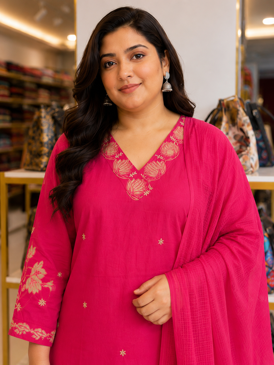 Plus Size Suit Set