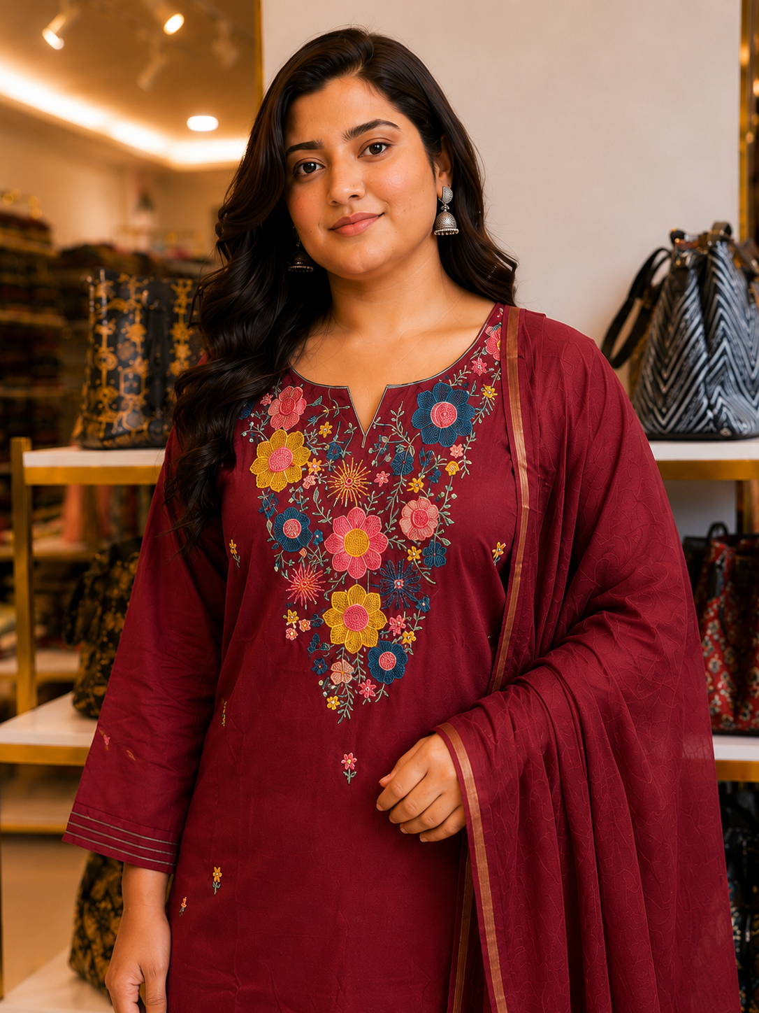 Plus Size Suit Set