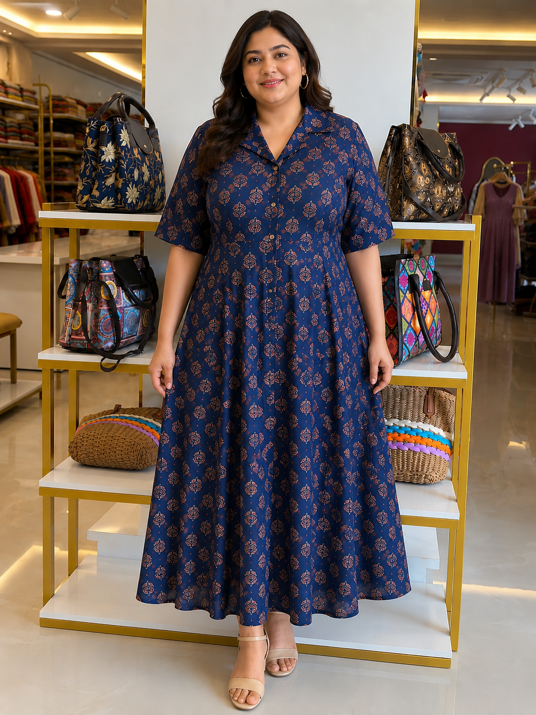 Plus Size Frock