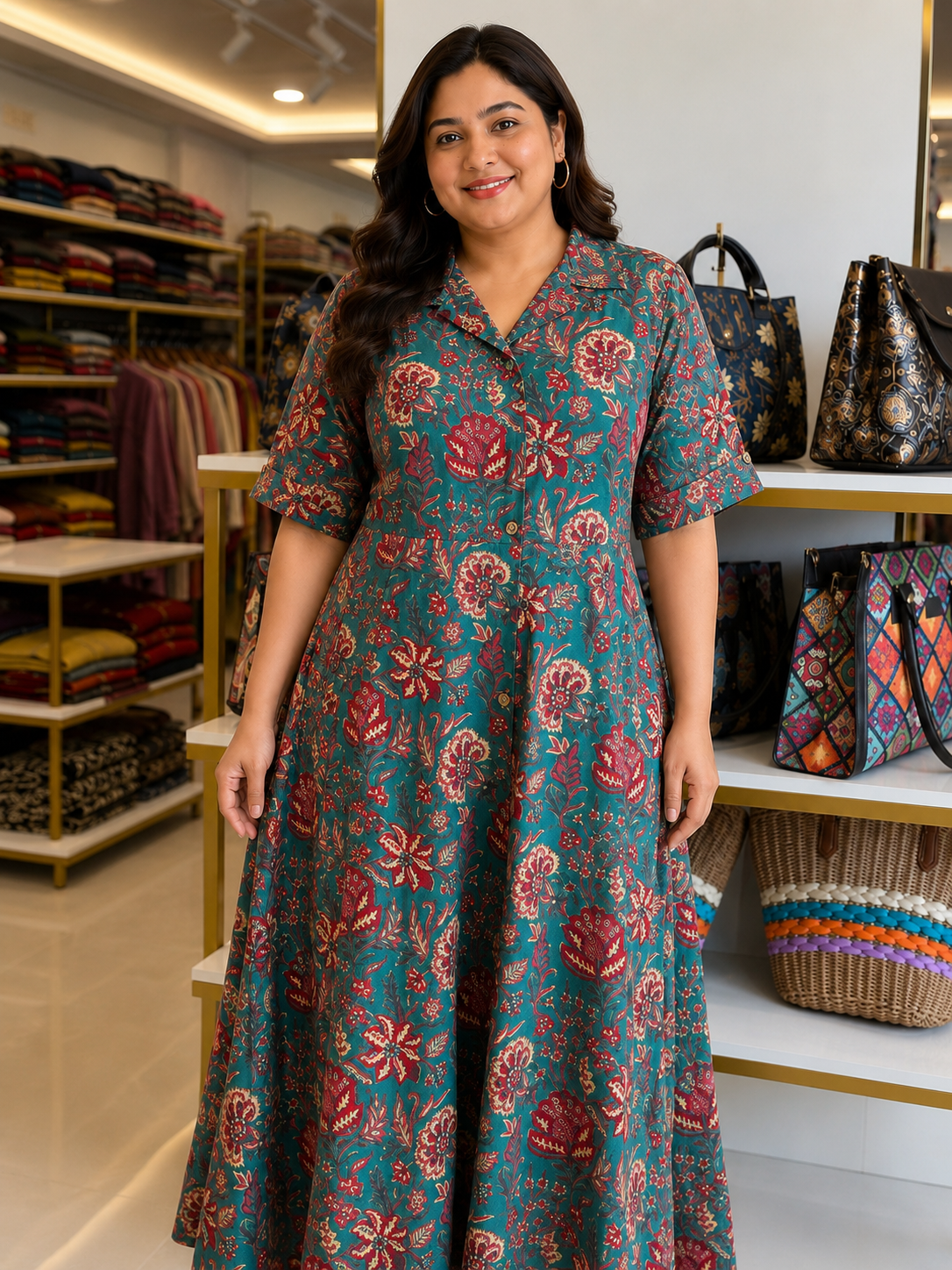 Plus Size Frock