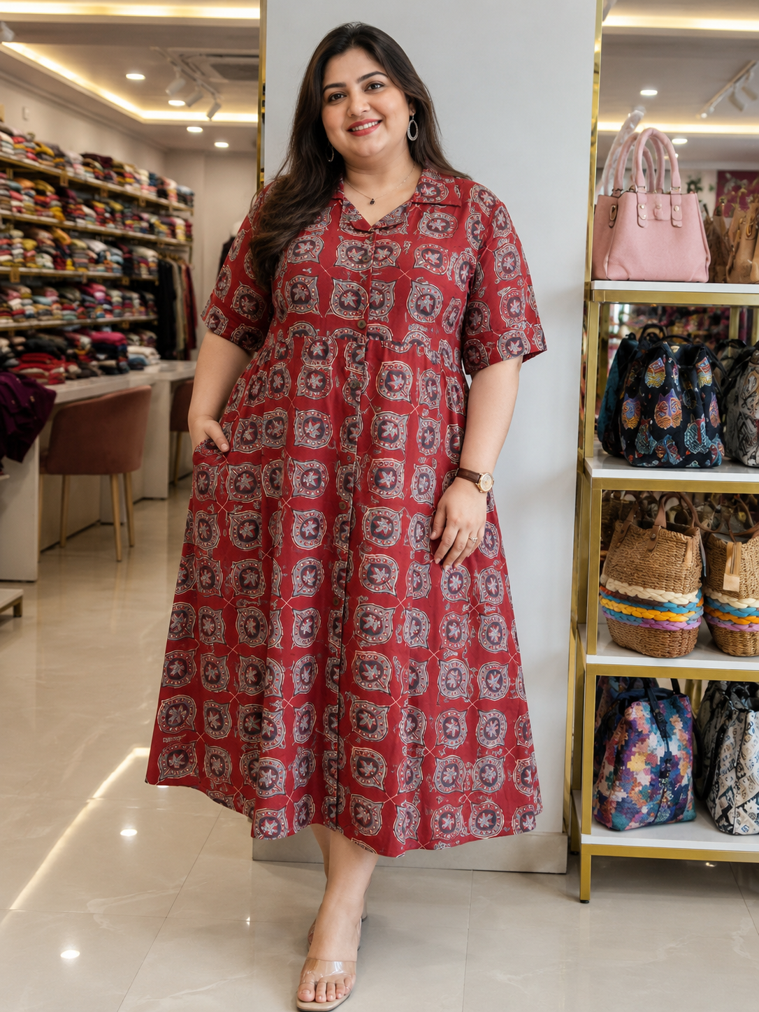 Plus Size Frock
