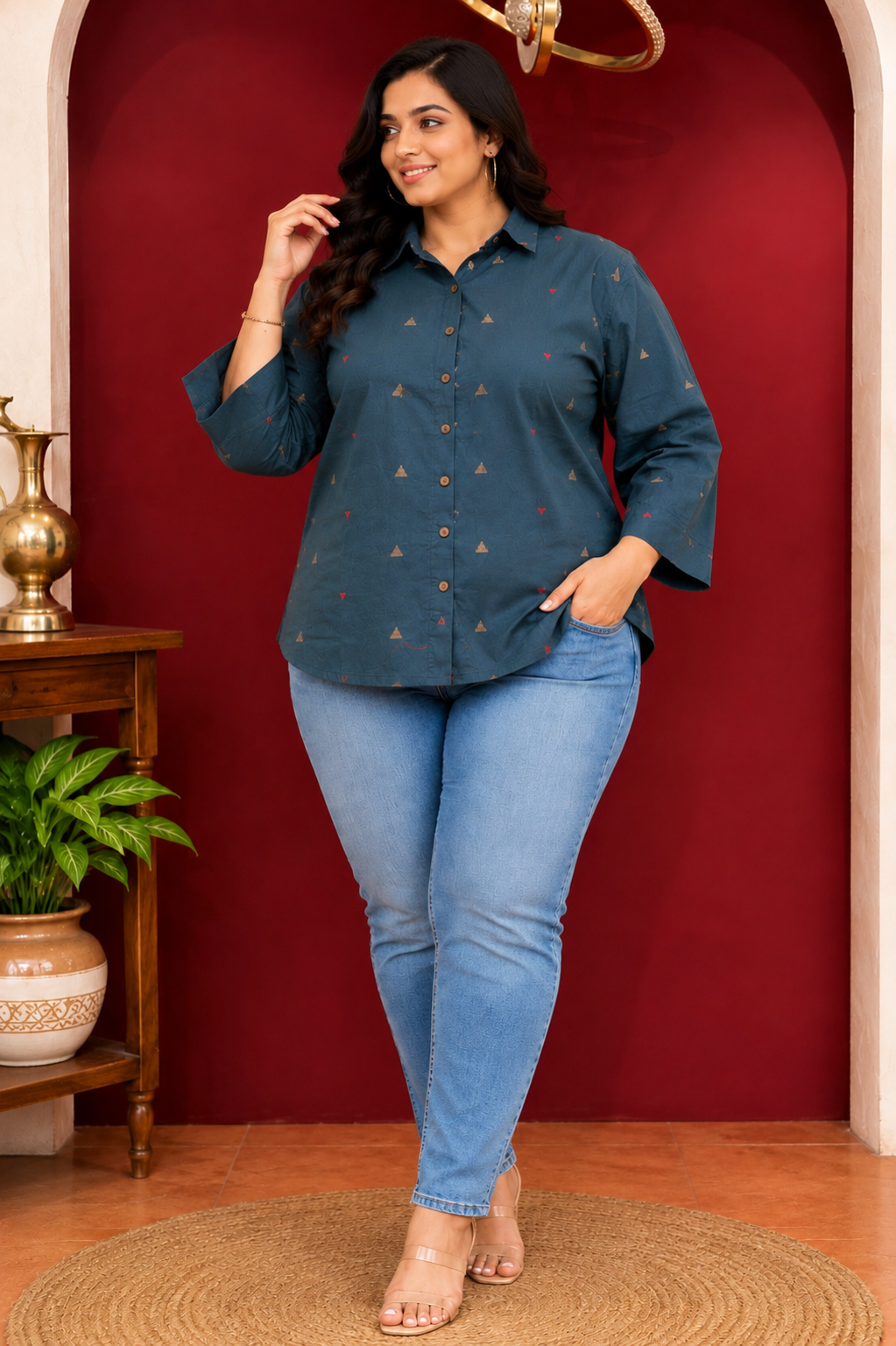 Plus Size Short Top