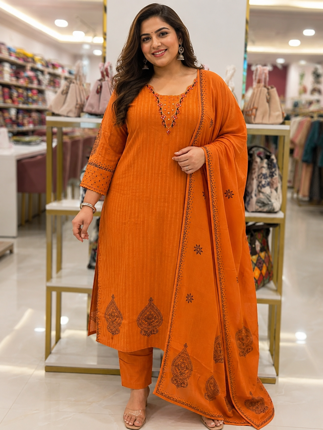 Plus Size Suit Set
