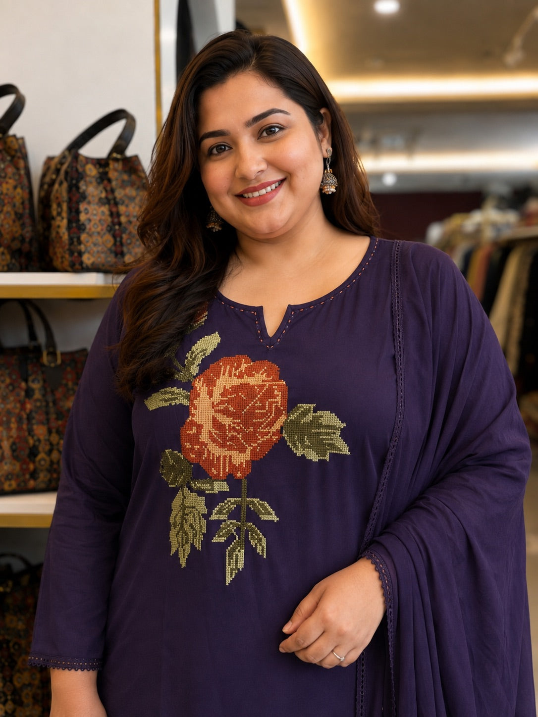 Plus Size Suit Set