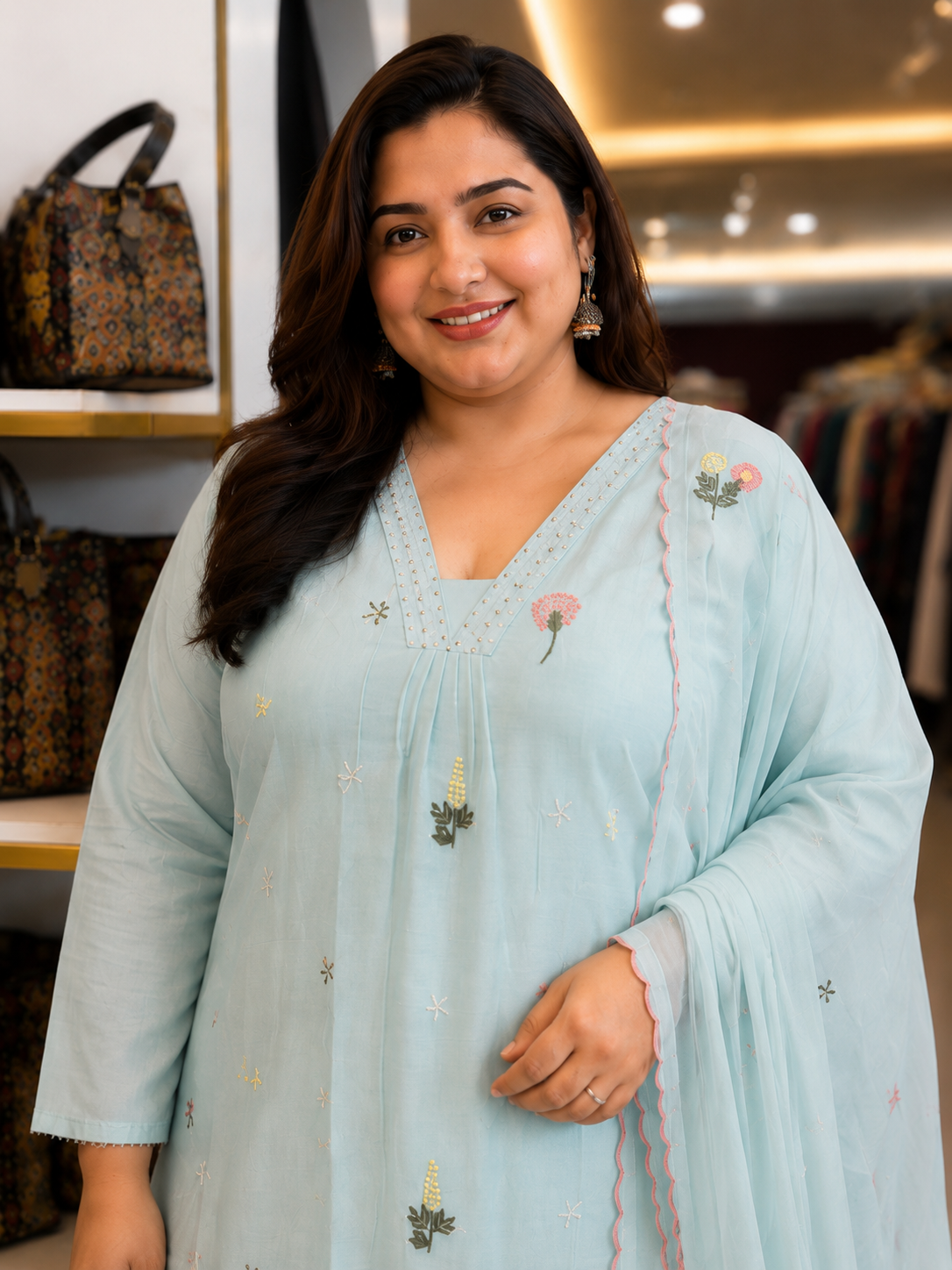 Plus Size Suit Set