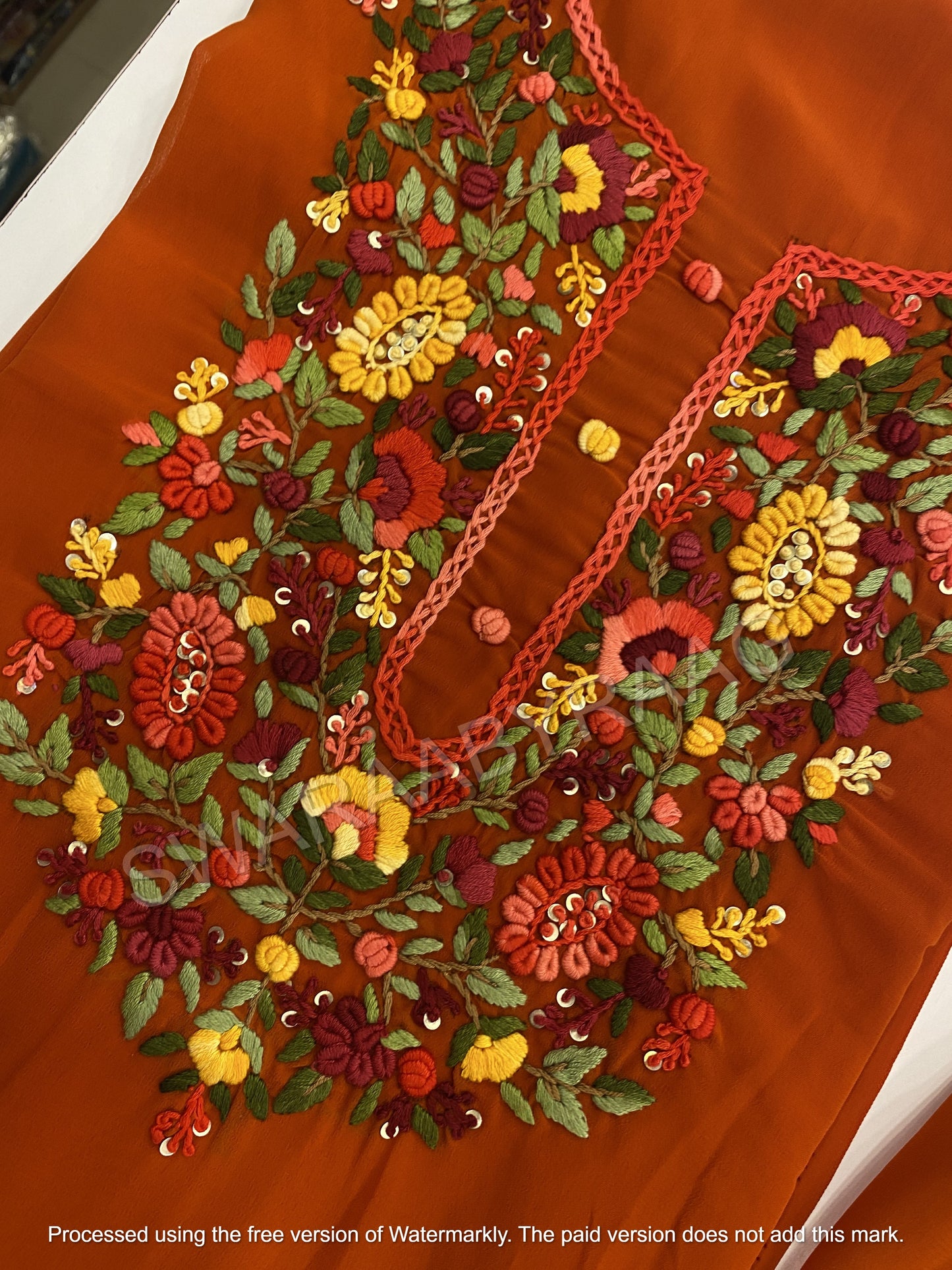 Unstitched Dress Material