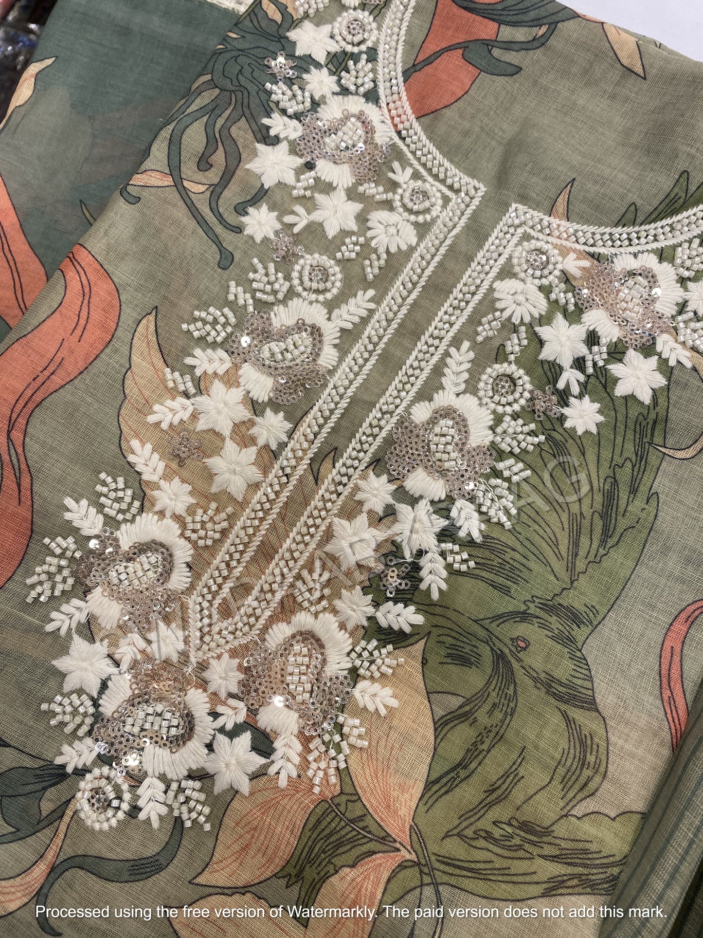 Unstitched Dress Material