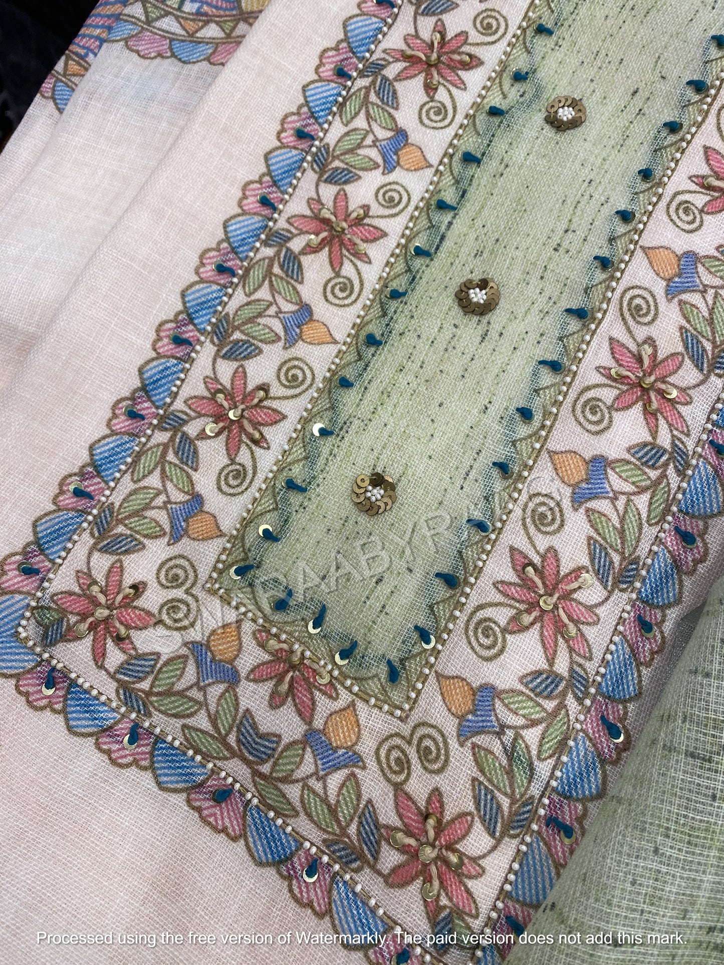 Unstitched Dress Material