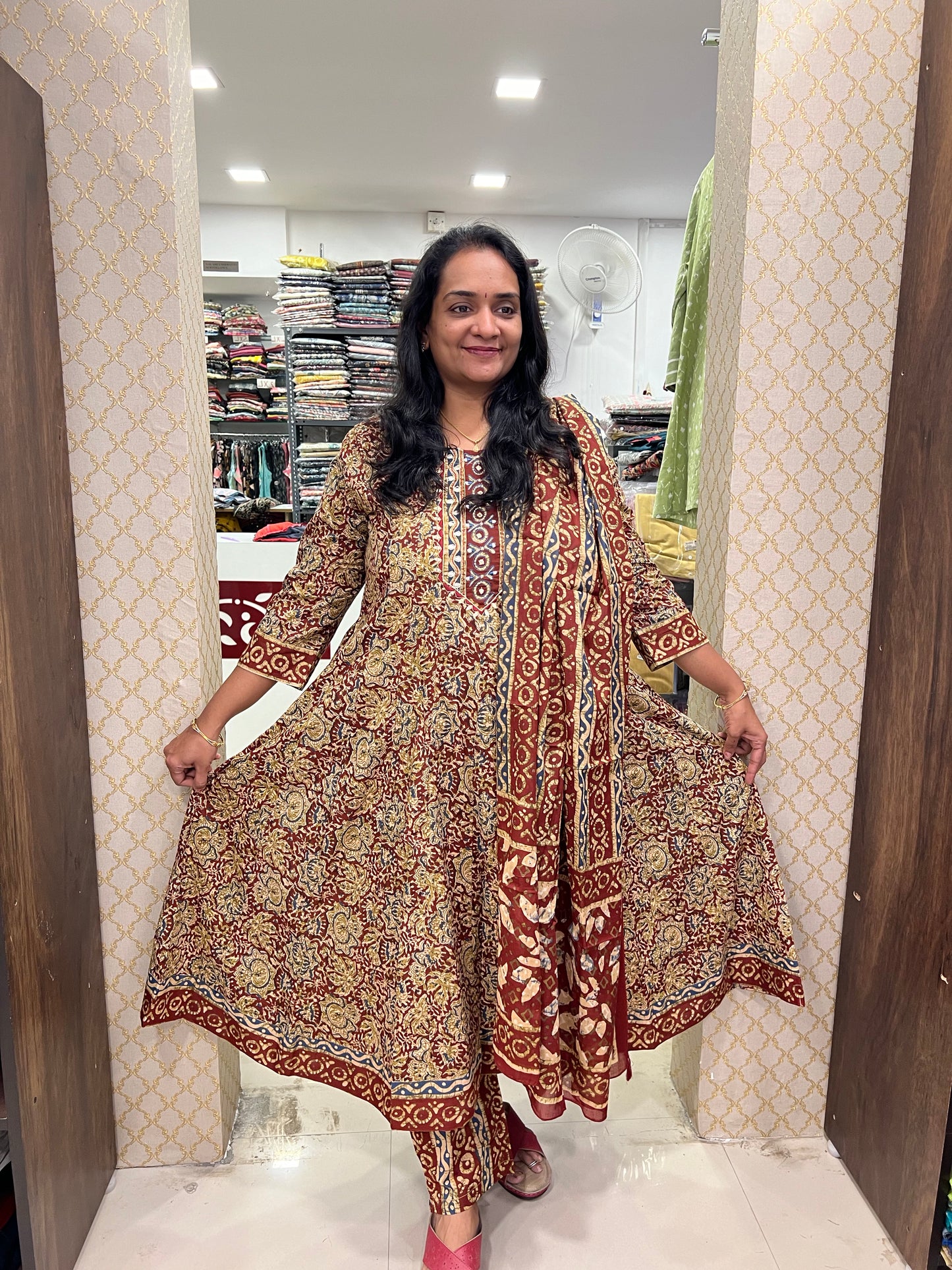 Cotton Anarkali