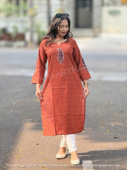 Cotton kurti
