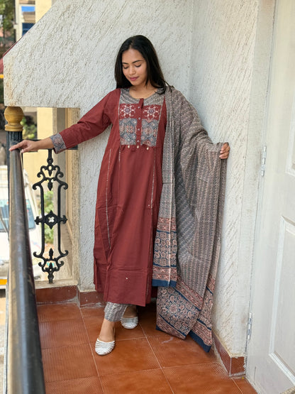 Cotton Suit Set