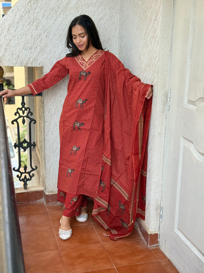 Cotton Suit Set