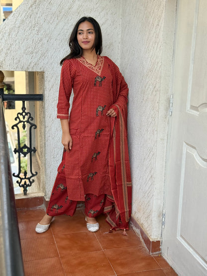 Cotton Suit Set