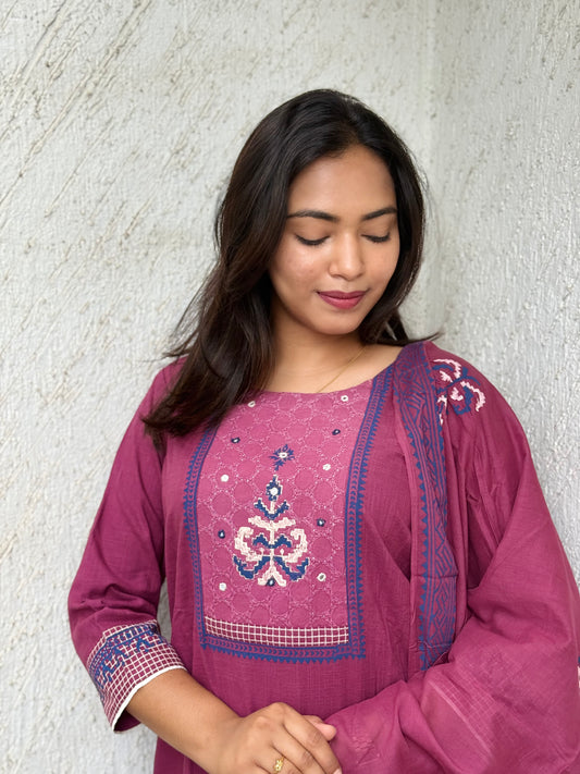 Cotton Suit Set
