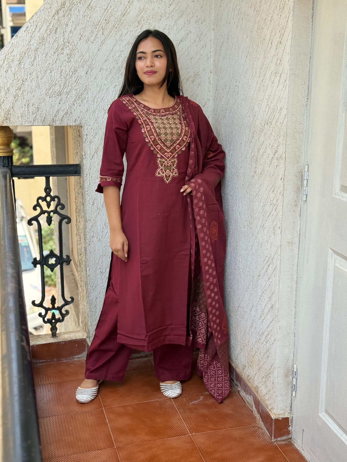Cotton suit set