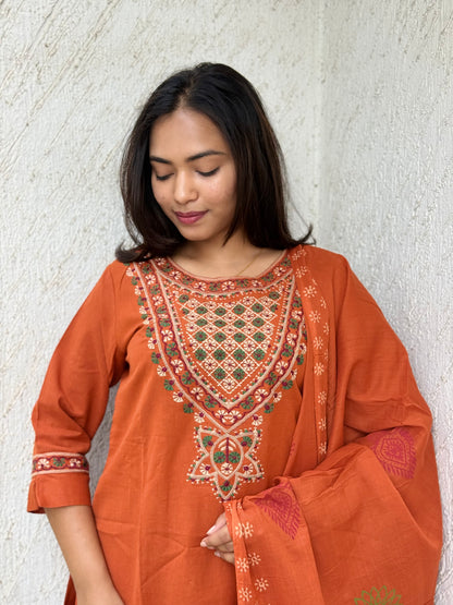 Cotton suit set