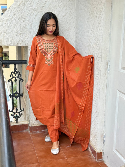 Cotton suit set