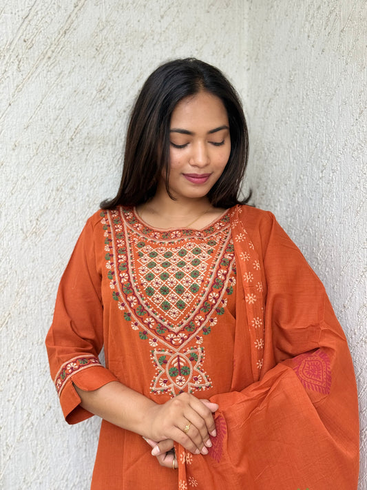 Cotton suit set