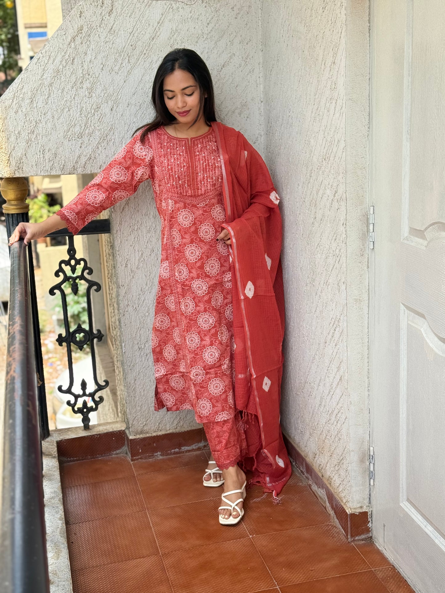 Cotton suit set