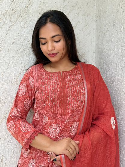 Cotton suit set