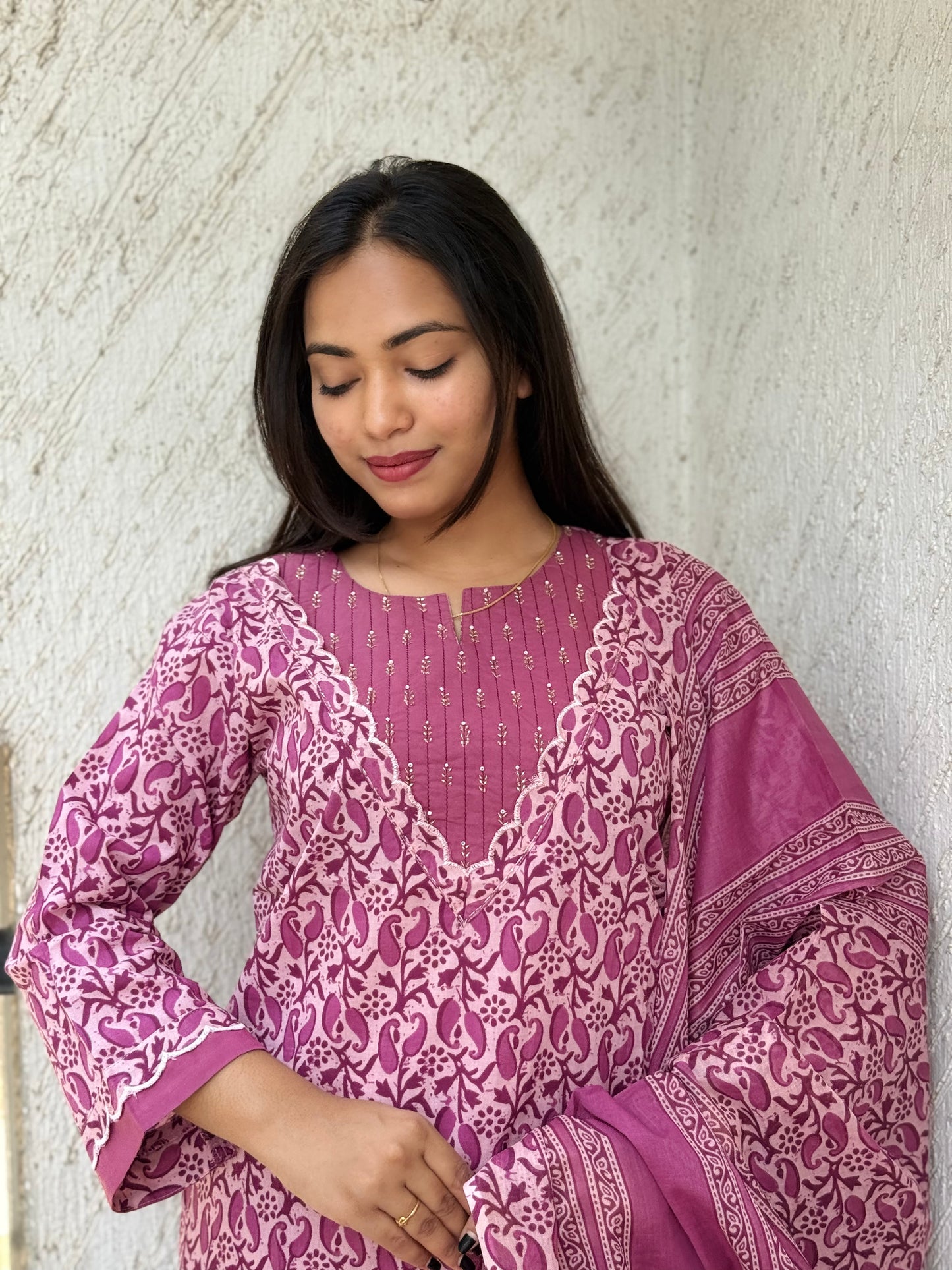 Cotton suit set