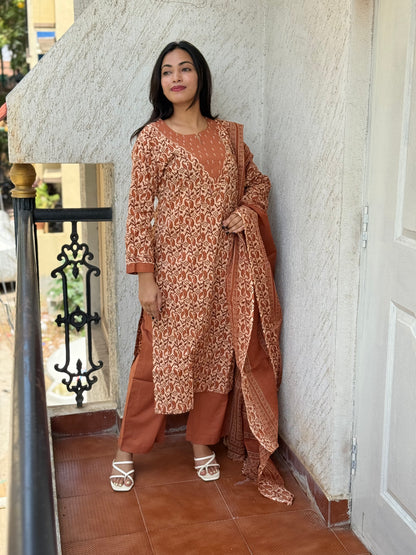 Cotton suit set