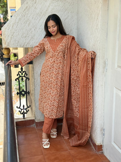 Cotton suit set