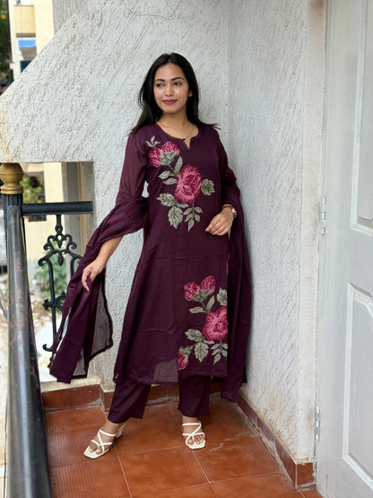 Cotton suit set