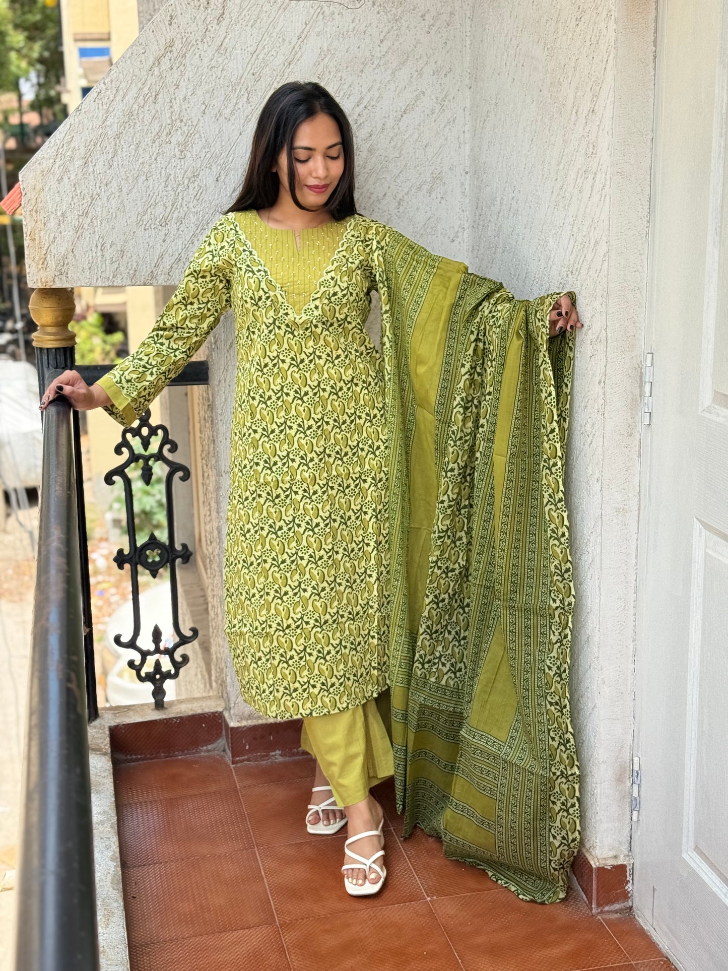 Cotton suit set