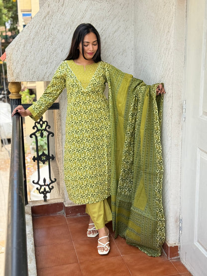 Cotton suit set