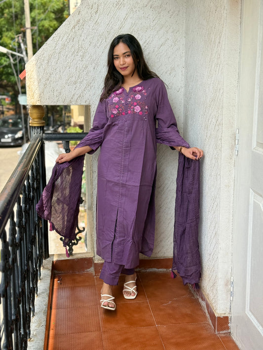 Cotton Suit Set