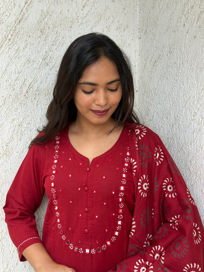 Cotton Suit Set