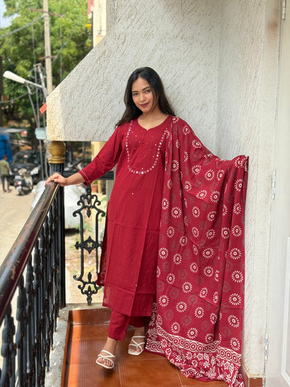 Cotton Suit Set