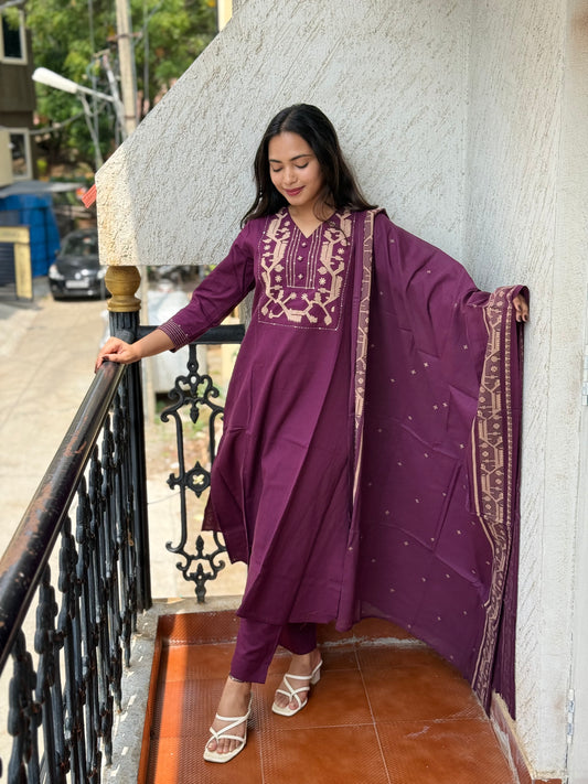 Cotton Suit Set