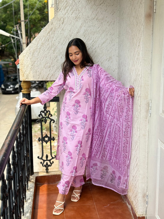 Cotton Suit Set