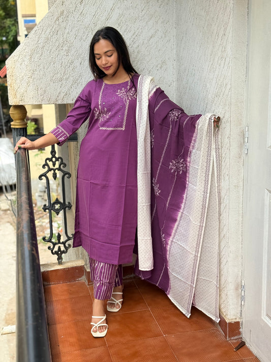 Cotton Suit Set