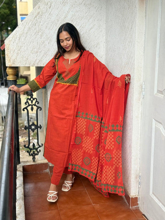 Cotton Suit Set