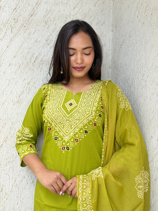 Cotton Suit Set