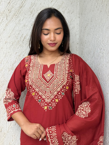 Cotton Suit Set