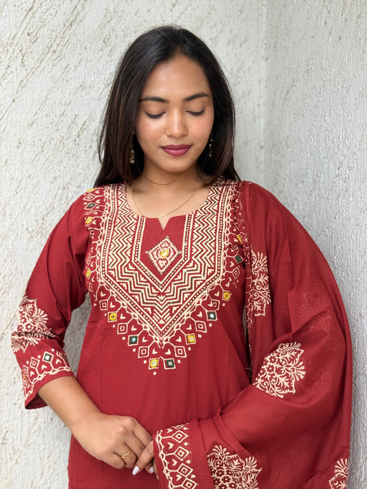 Cotton Suit Set