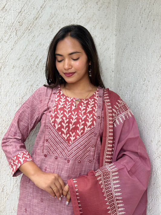 Cotton Suit Set