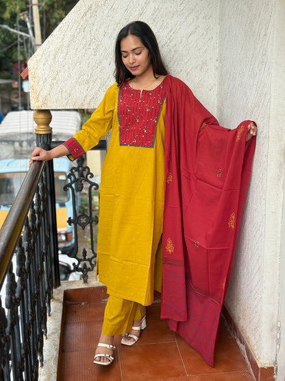 Cotton Suit Set