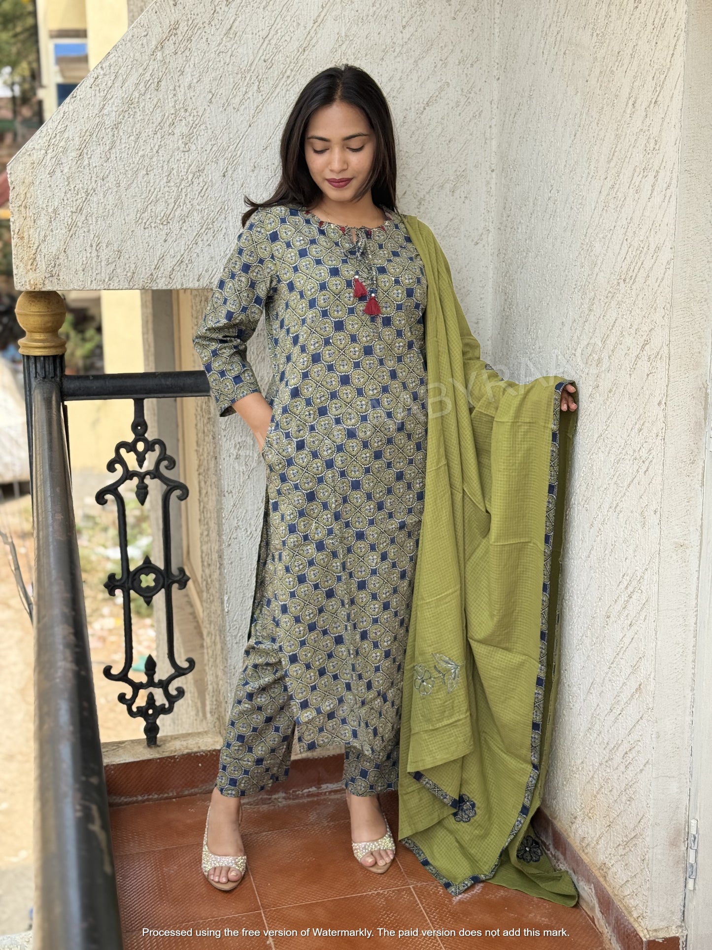 Cotton suit set