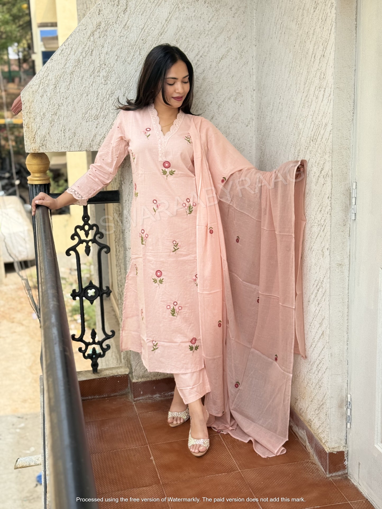 Cotton suit set