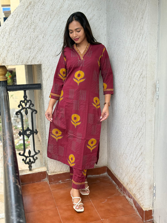Kurti pant /Co-ords