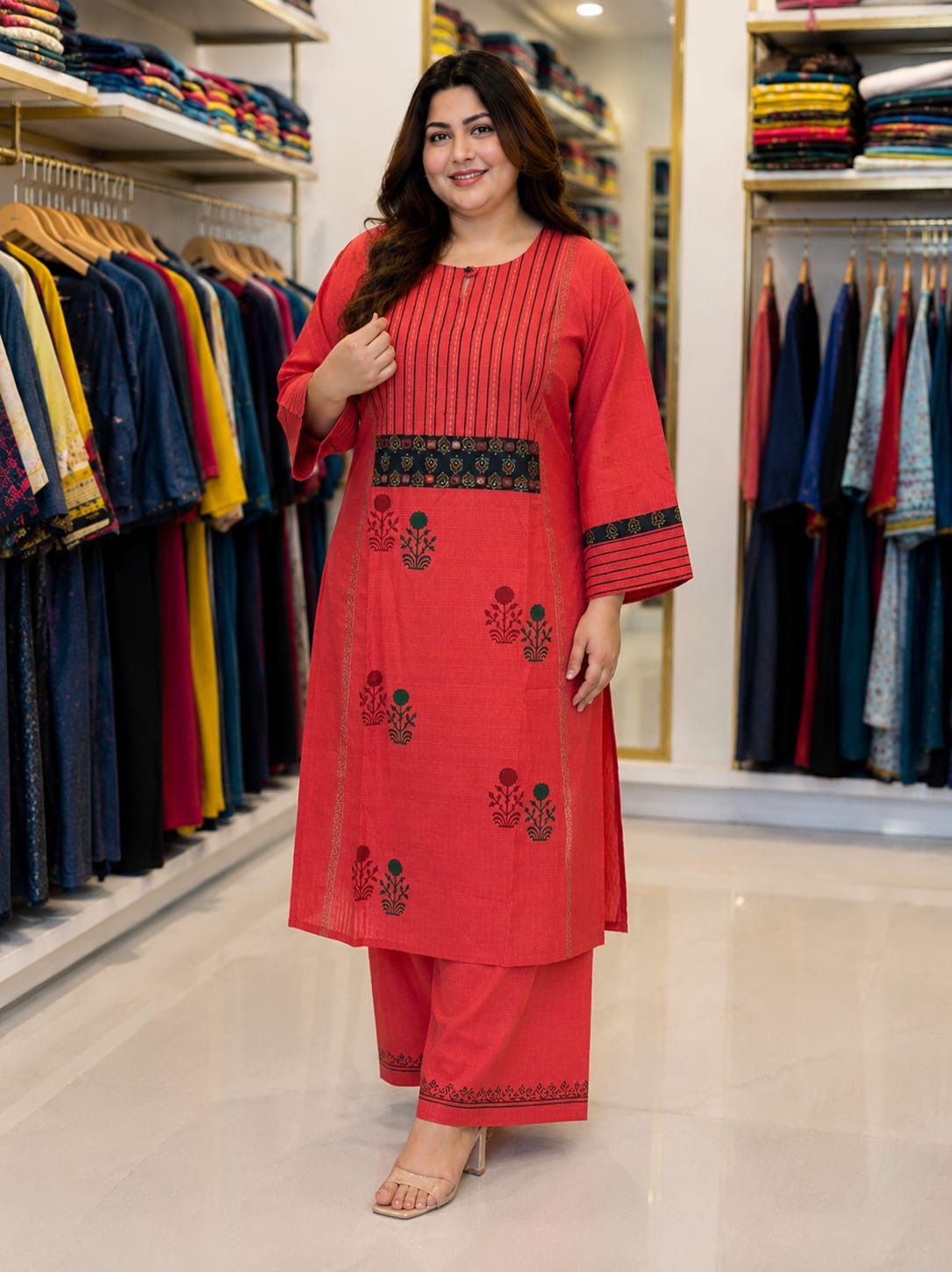 Plus Size Kurtipant